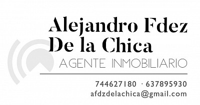ALEJANDRO FDEZ. DE LA CHICA Agente Inmobiliario